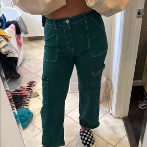 Stylish Green Cargo Pants